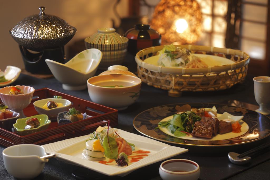 Tokinenoyado Yunushiichijoh Hotel Shiroishi  Buitenkant foto